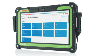 Bosch introduces new DCU 150 tablet PC