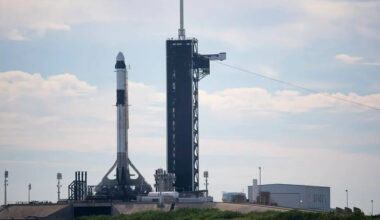 SpaceX Falcon 9 Image Credit NASA