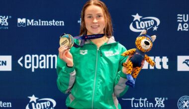 ‘I just kicked like hell’ – Ellen Walshe wins gold in European Aquatics 200m butterfly to cap brilliant week in Poland