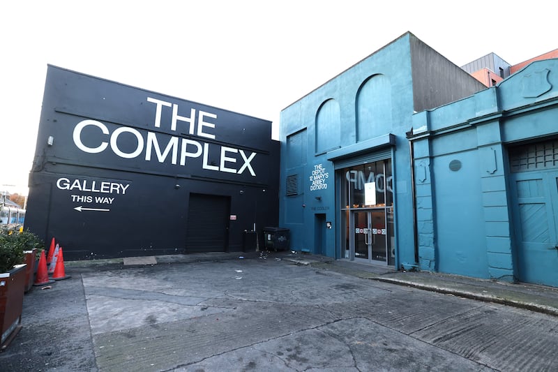 The Complex is situated on Mary's Abbey in Dublin City Centre. Photograph: Dara Mac Dónaill