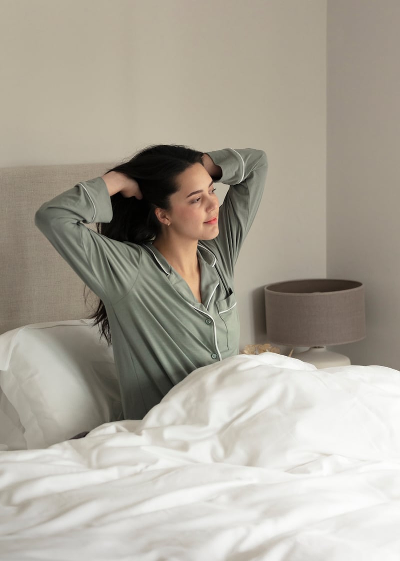 Lyocell king-size bed set, €320,  Inish Living