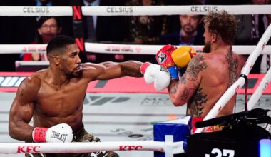 Hospitalised Jake Paul given ‘kudos’ by Donald Trump as Anthony Joshua overwhelms YouTuber – The Irish Times