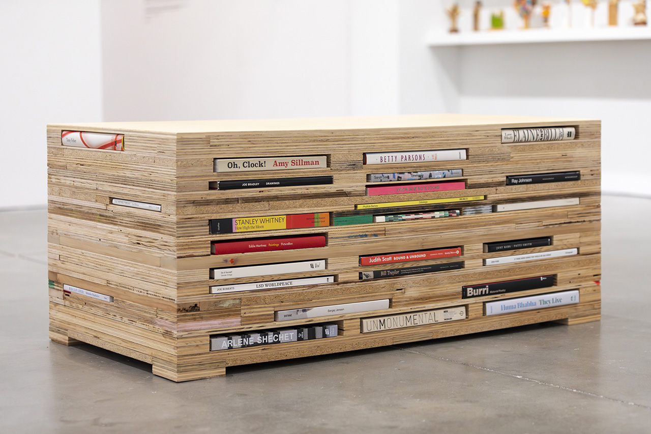 Refractions in Glass, Illusions in Fiber, & Bench for Books