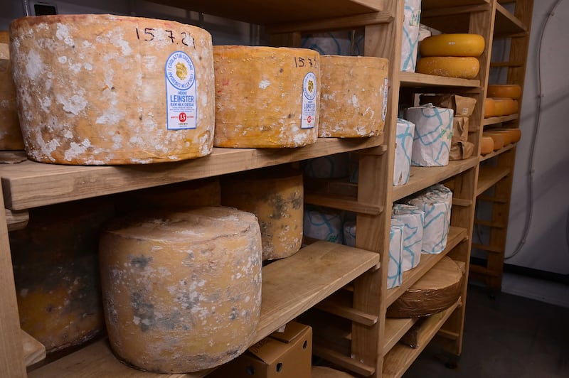 Mike's Fancy Cheese. Photograph: Arthur Allison/Pacemaker Press
