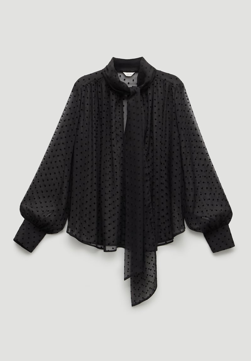 Sheer blouse, €133, Hush