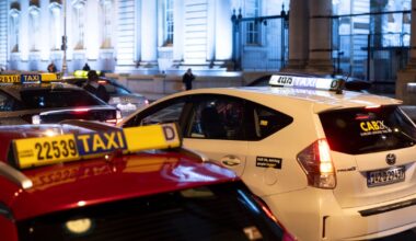 Disruption near Dublin Airport and in city centre as taxi drivers stage Uber protest – The Irish Times