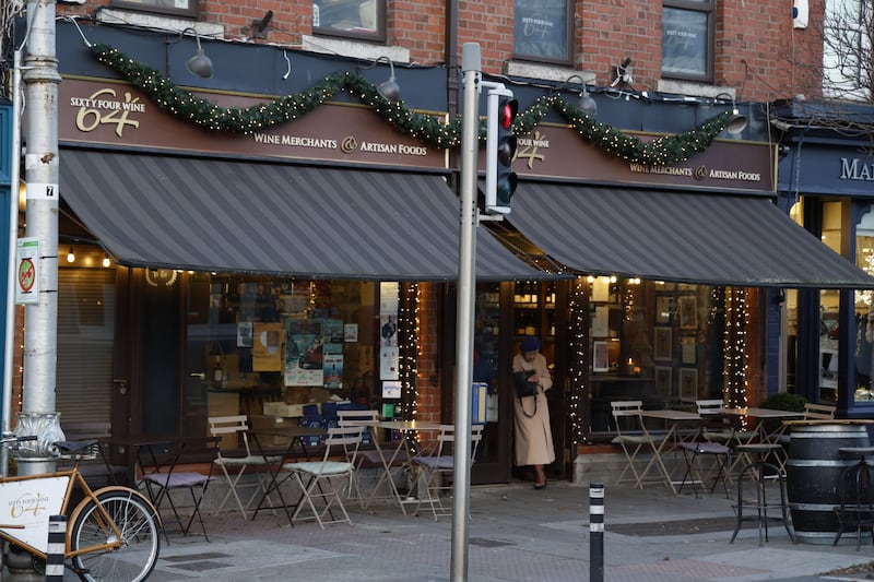 Exterior of 64 Wine in Glasthule, Co Dublin