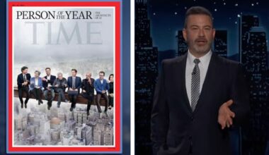 Jimmy Kimmel Rips Into Time's AI-Centric Person of the Year Cover