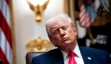 Trump appears to fight sleep in cabinet meeting after attacking media scrutiny of his age – The Irish Times