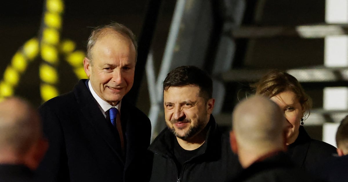 Major Garda security operation in place for Zelenskiy visit to Dublin – The Irish Times