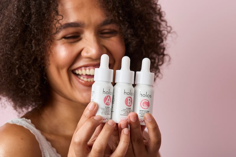 Holos skincare products: the ABC Active Bundle is on offer at €119, down from €149