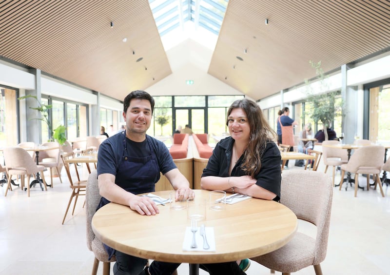 Carlos and Lucie Capparelli in Capparelli at the Mill, Dundonald on the outskirts of Belfast. Photograph: Stephen Davison