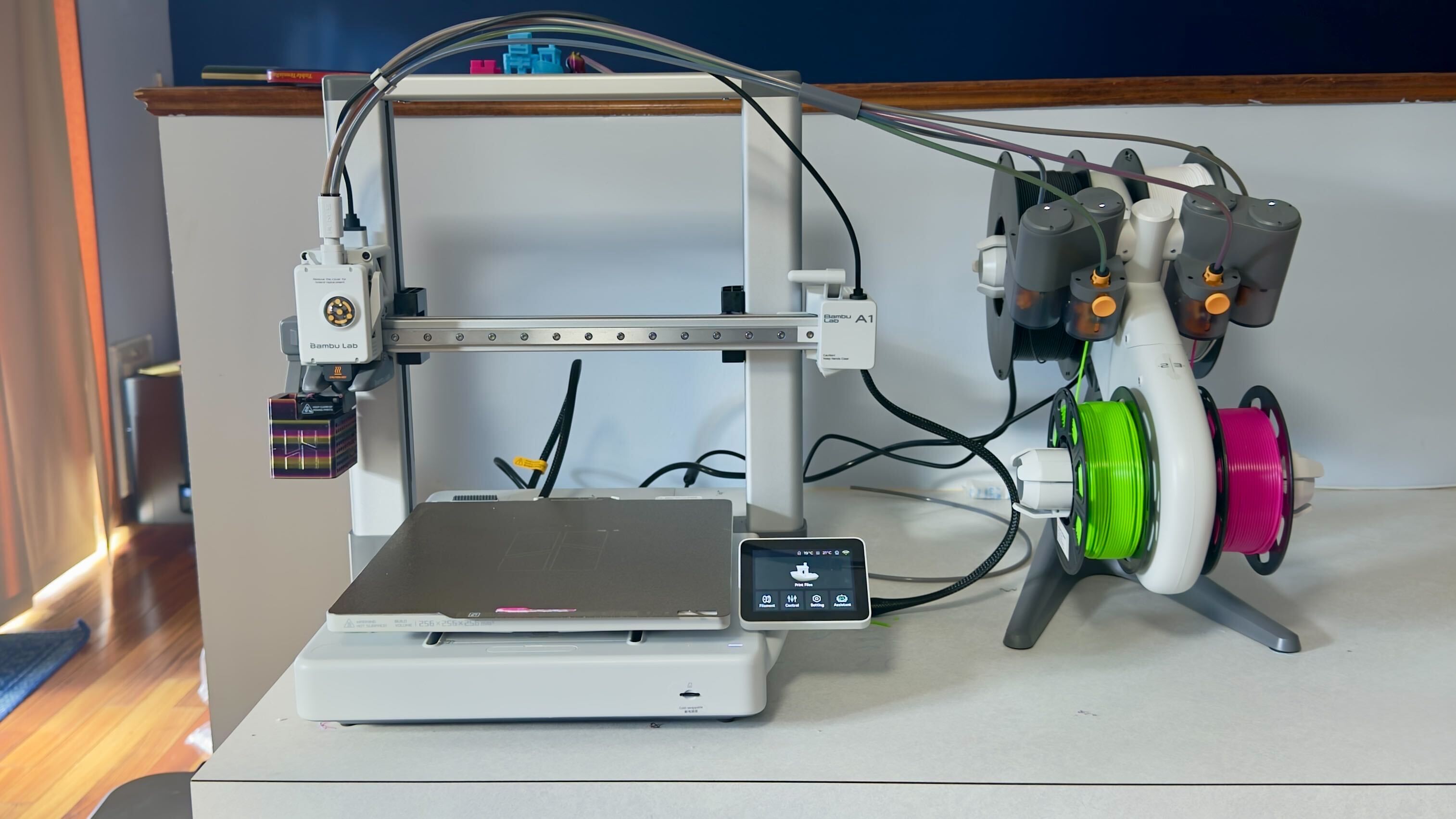 Bambu Lab A1 Combo on a counter