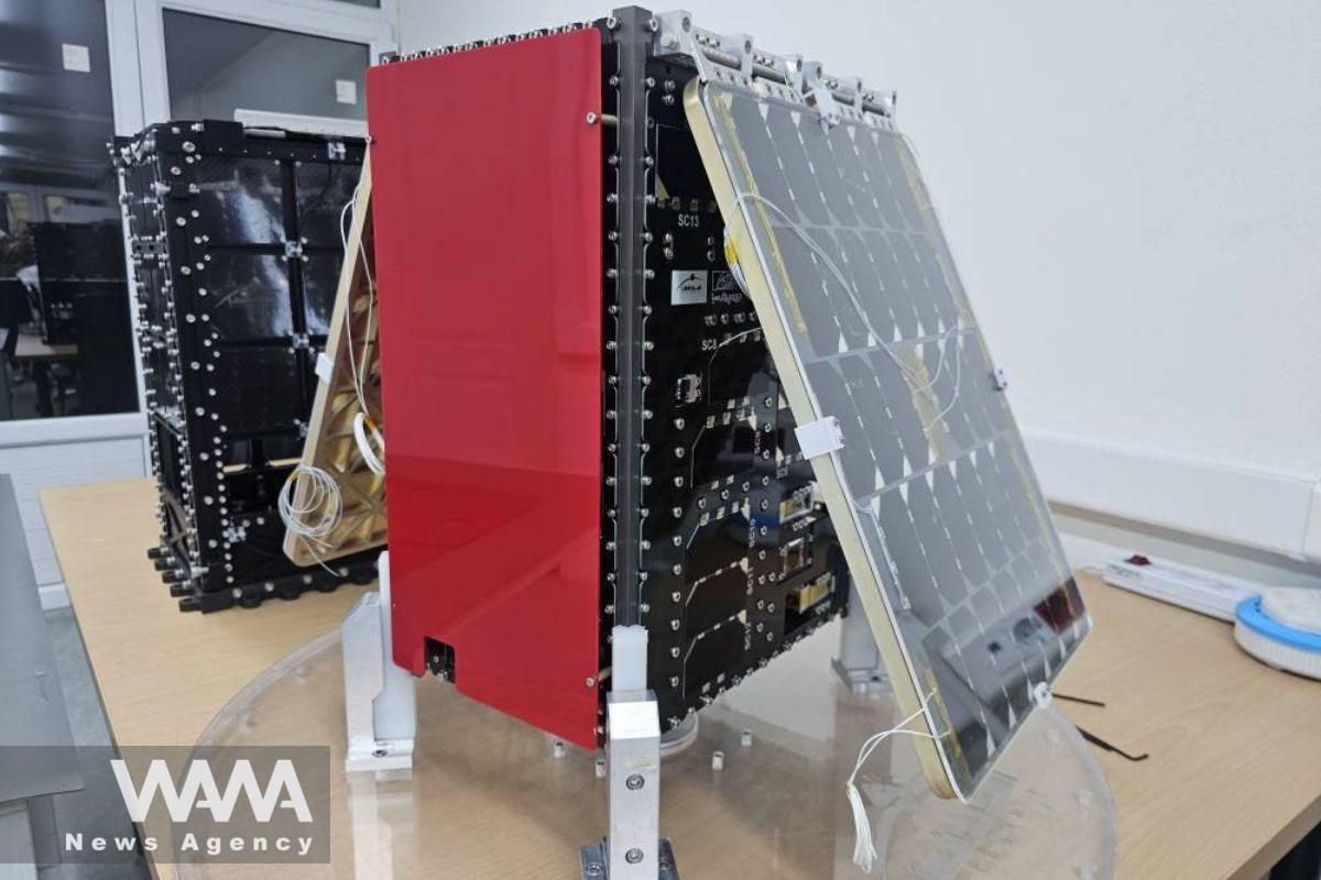 Upgraded Version of Kowsar Satellite. Social media/ WANA News Agency