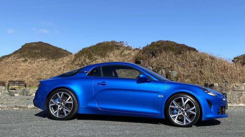The Alpine A110 can hit 100km/h in just 4.5 seconds