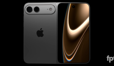 A render of the iPhone Fold from FPT as featured on his YouTube channel.