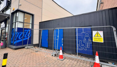 New public toilet and Changing Places facility nearing completion at Letterkenny Retail Park