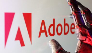 Adobe sees upbeat annual results on AI, design software strength