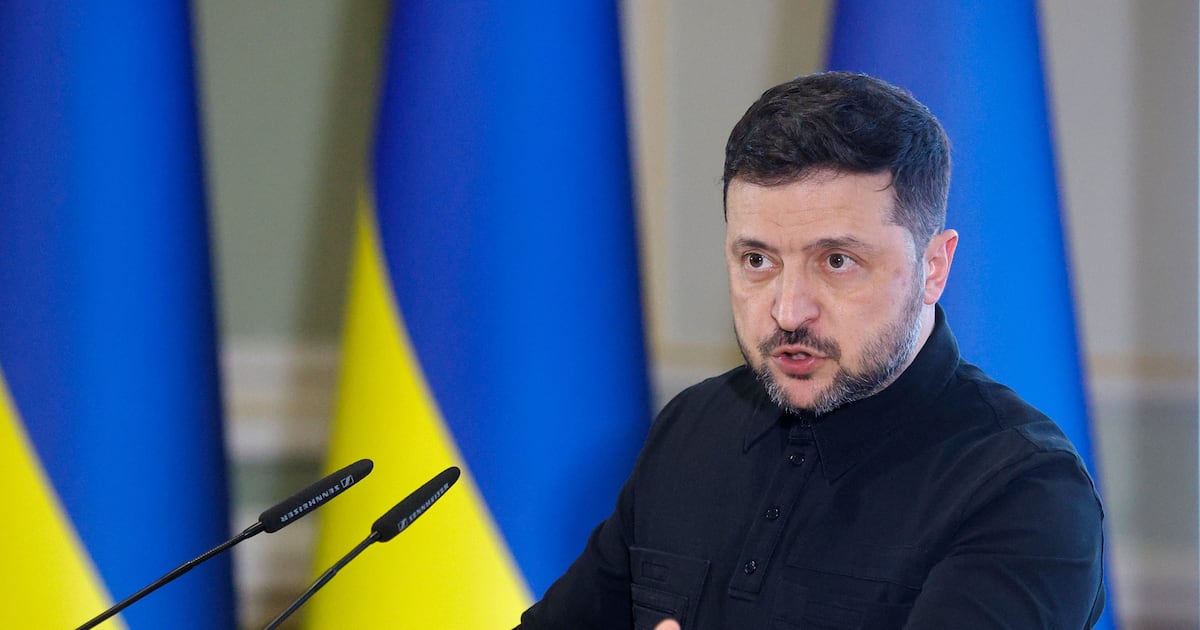 Zelenskiy proposes demilitarised zone in eastern Ukraine – The Irish Times