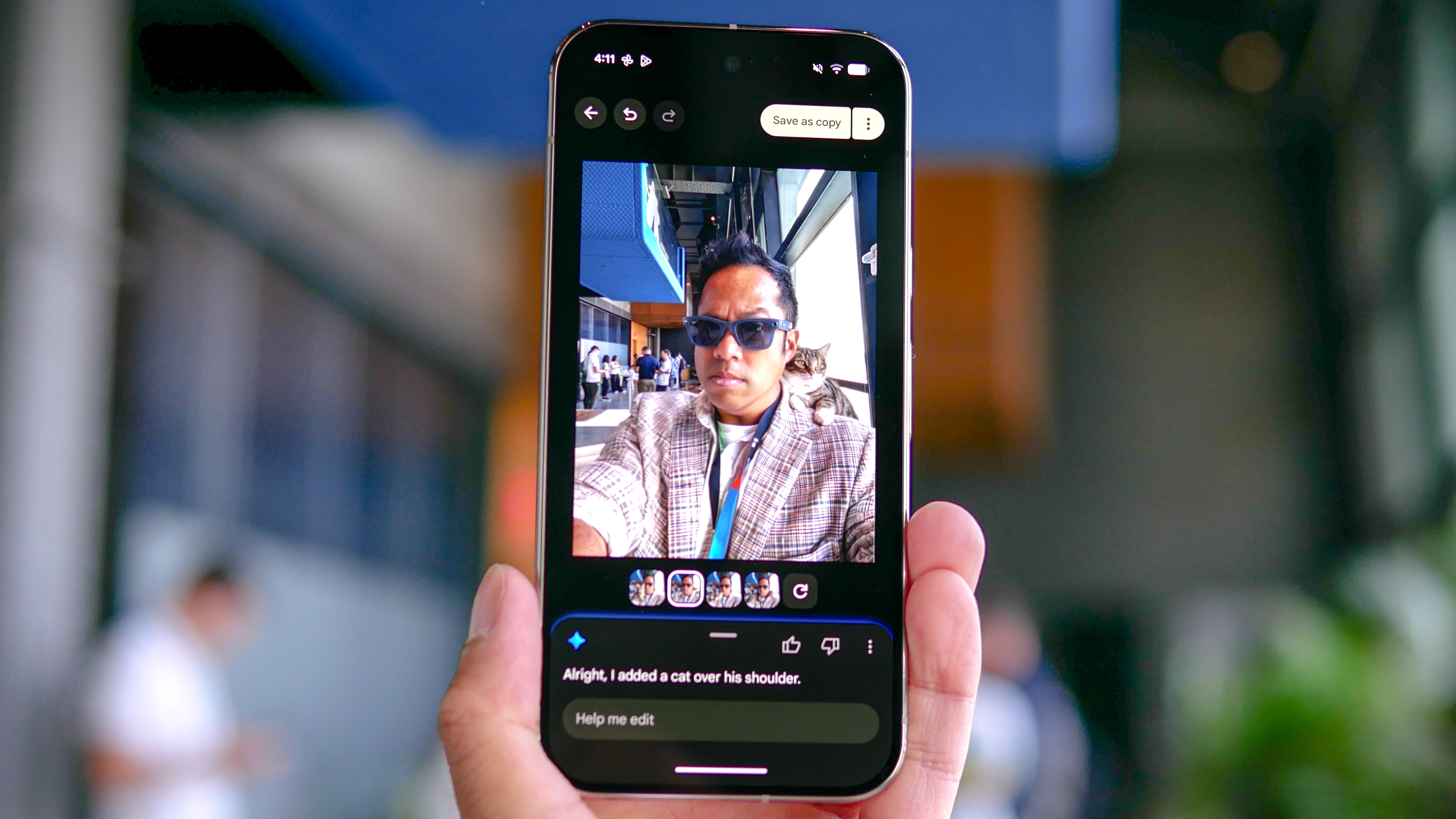 Google Pixel 10 Pro hands-on.