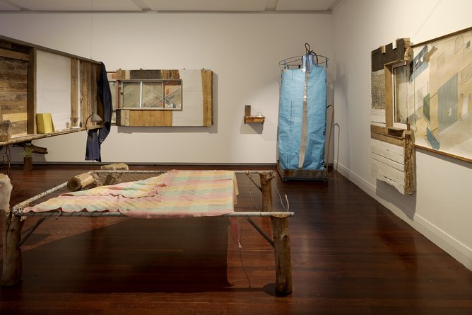 The exhibition asks people to think about the idea of "home".