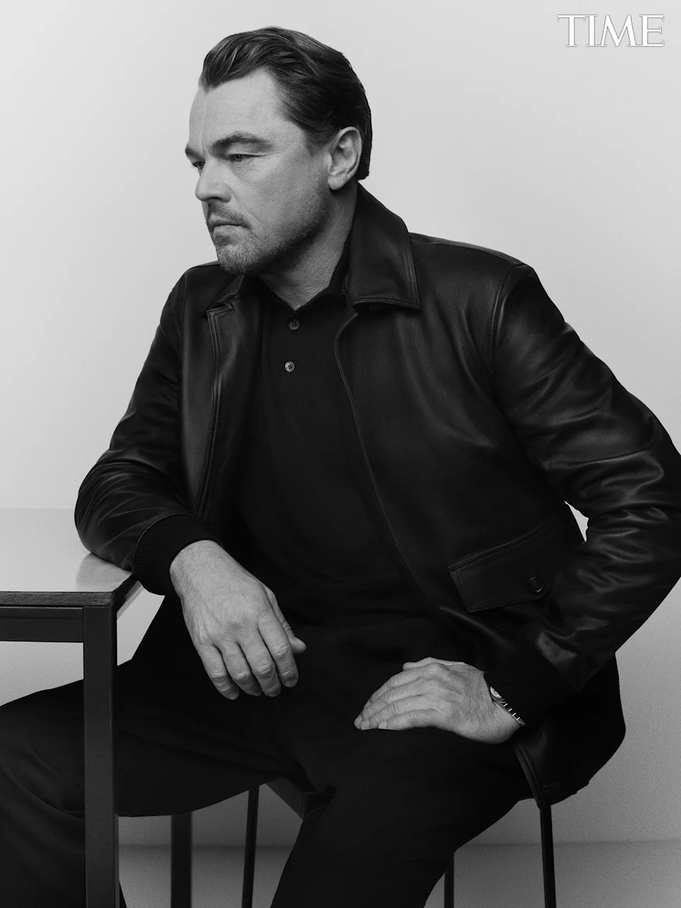 “I think my simple philosophy is only get out there and do something when you have something to say, or you have something to show for it,” the “Titanic” star added. Photograph by Geordie Wood for TIME