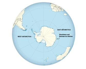 Antarctica Map