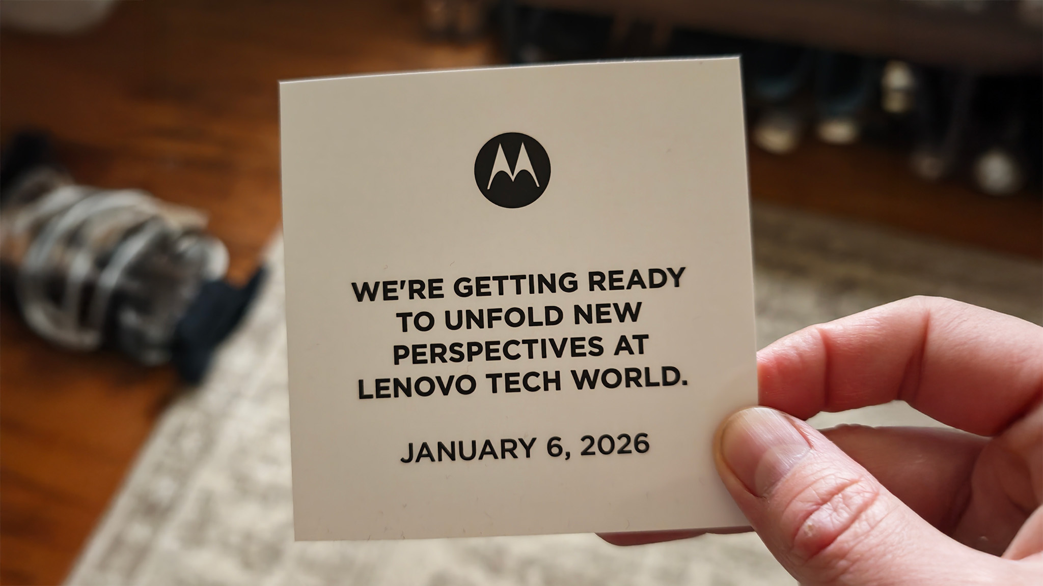 Motorola could be teasing its next Moto Fold