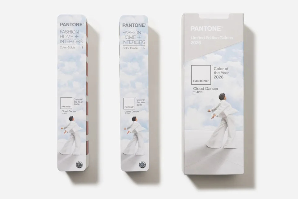 Courtesy of Pantone Pantone Color of the Year 2026: Cloud Dancer.