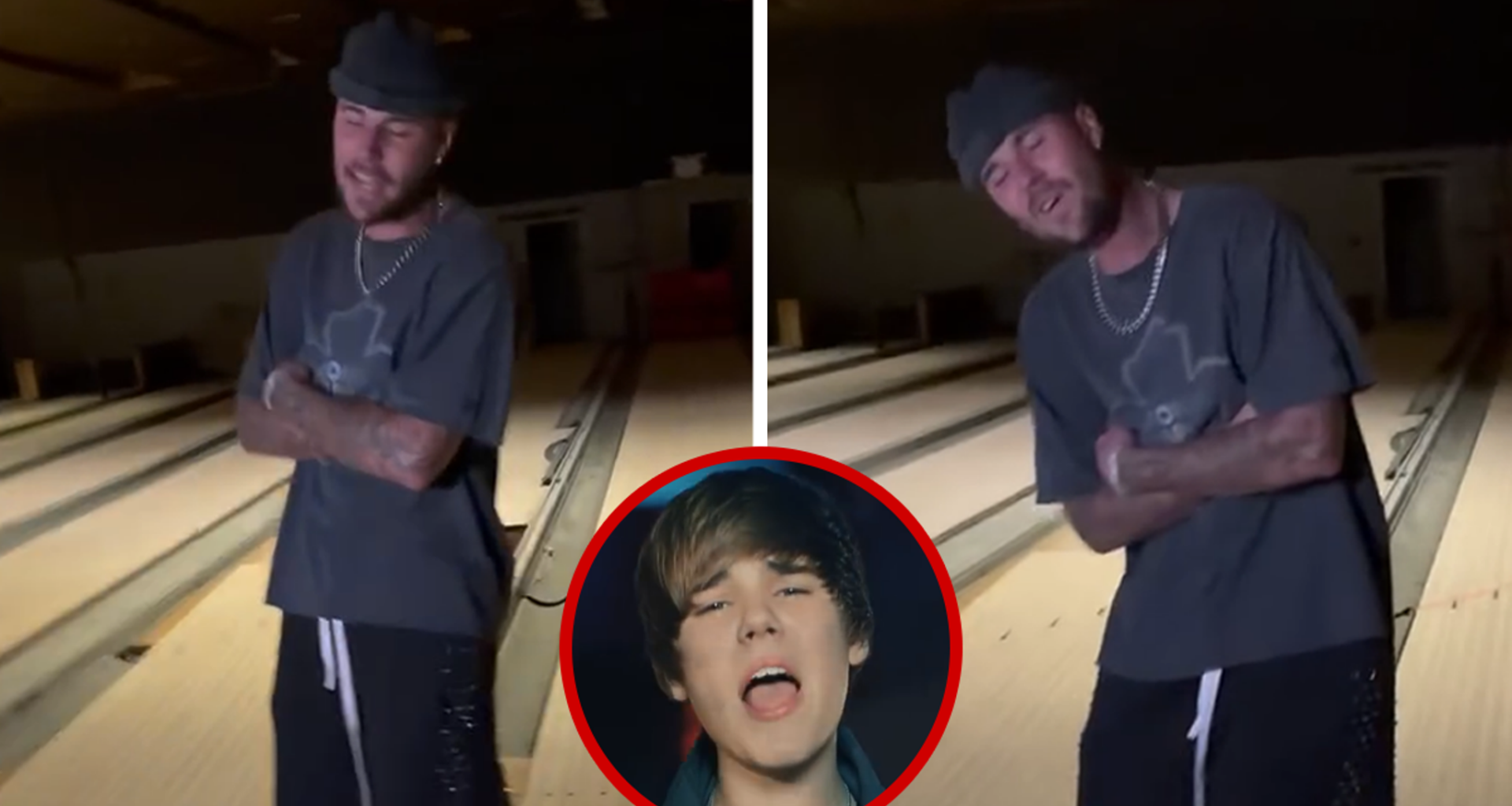 Justin Bieber Goes Back to the Bowling Alley From the 'Baby' Music Video