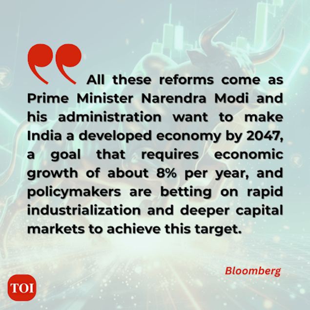 Bloomberg on reforms
