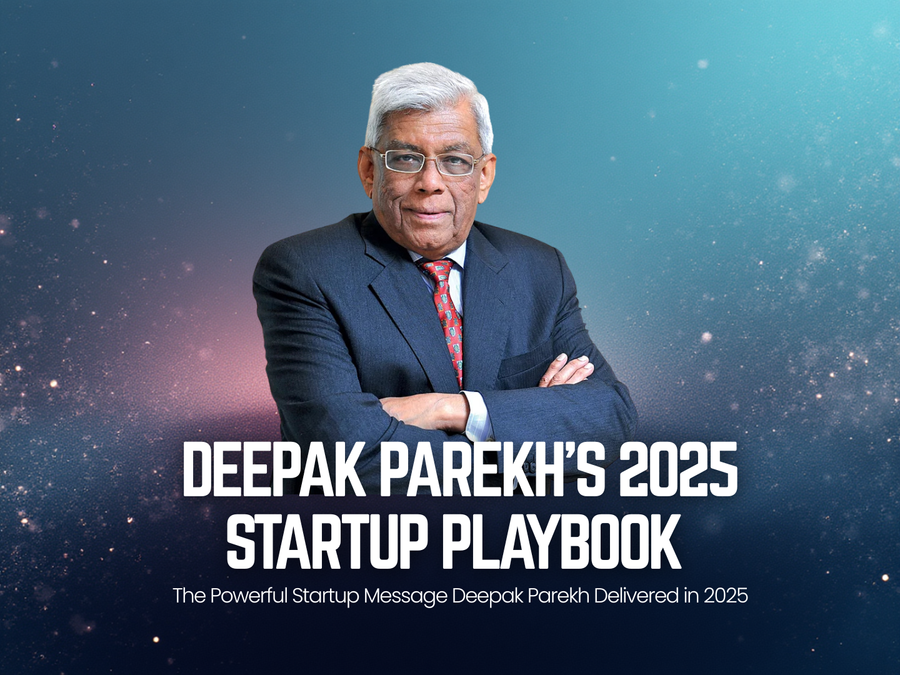 Deepak Parekh’s Wake-Up Call to India’s Founders at Tech 2025