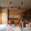 Dot Ateliers / Adjaye Associates - Interior Photography, Wood, Chair, Lighting, Table, Brick