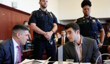 Luigi Mangione in court for hearings over US healthcare executive's killing as he seeks to have some evidence thrown out