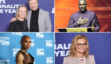 Which celebrities are in this year's New Year Honours List?