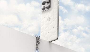 Motorola Edge 70: Ultra-thin smartphone receives Swarovski crystals in Cloud Dancer refresh