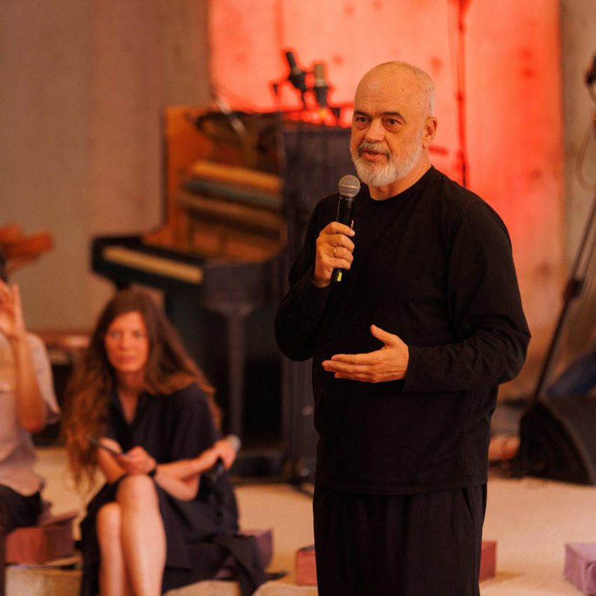 Albanian prime minister Edi Rama