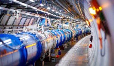 Hadron Collider at CERN, in Switzerland, in February 2020.