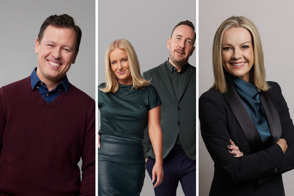 Anton Savage, Ciara Kelly and Shane Coleman, Claire Byrne.