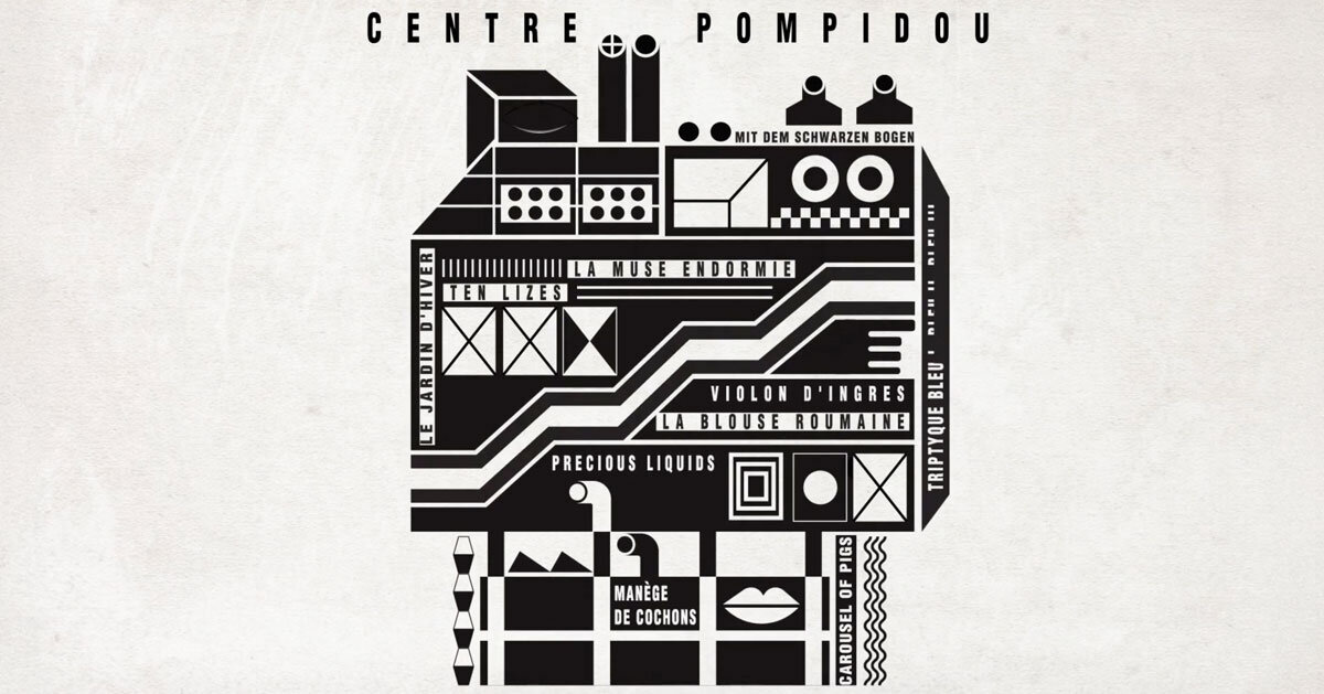 iconic museums come alive in federico babina’s black and white illustrations