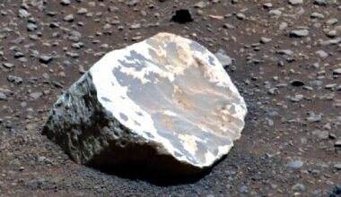 Strange White Rocks on Mars Suggest Mars Once Had Tropical Rainstorms Like Earth For Millions of Years