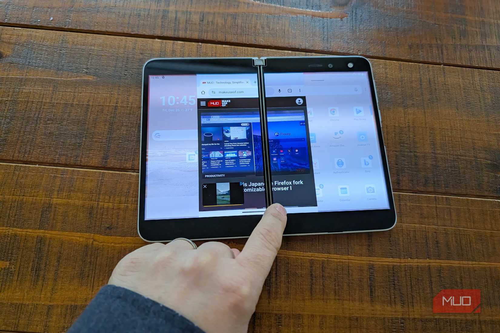 Expand App on Surface Duo