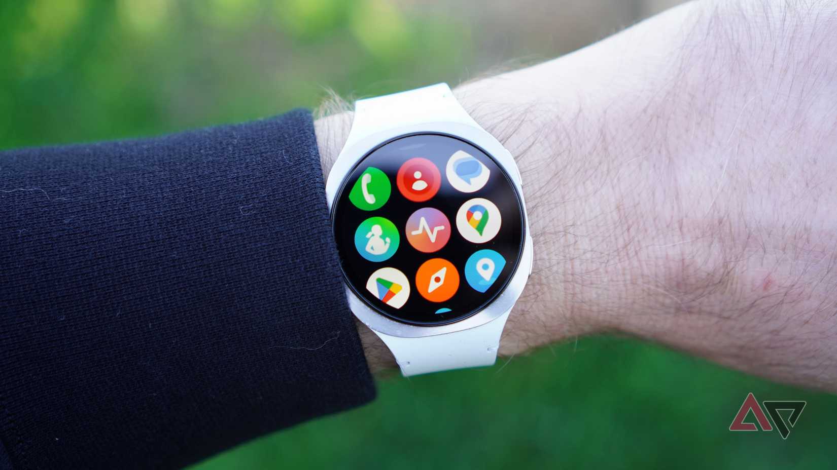 The Samsung Galaxy Watch 8's app screen