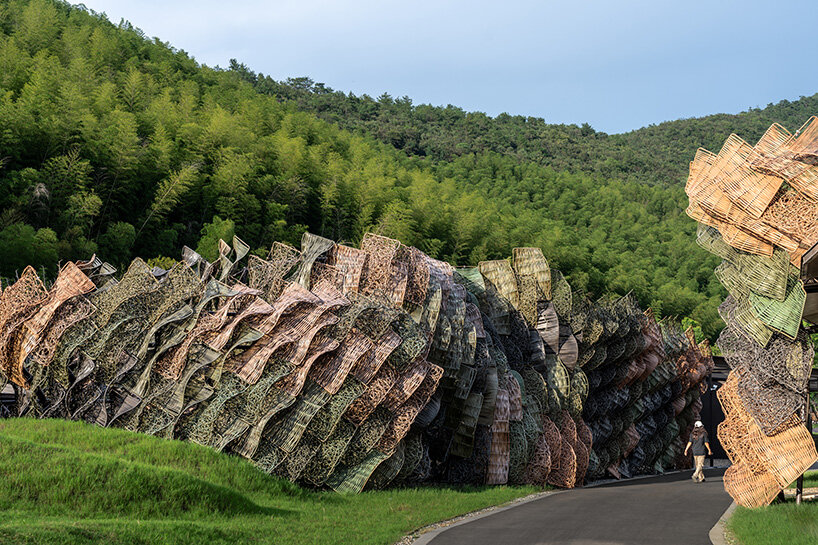 GOA crafts an open-air theater in china where birds and humans share the same stage