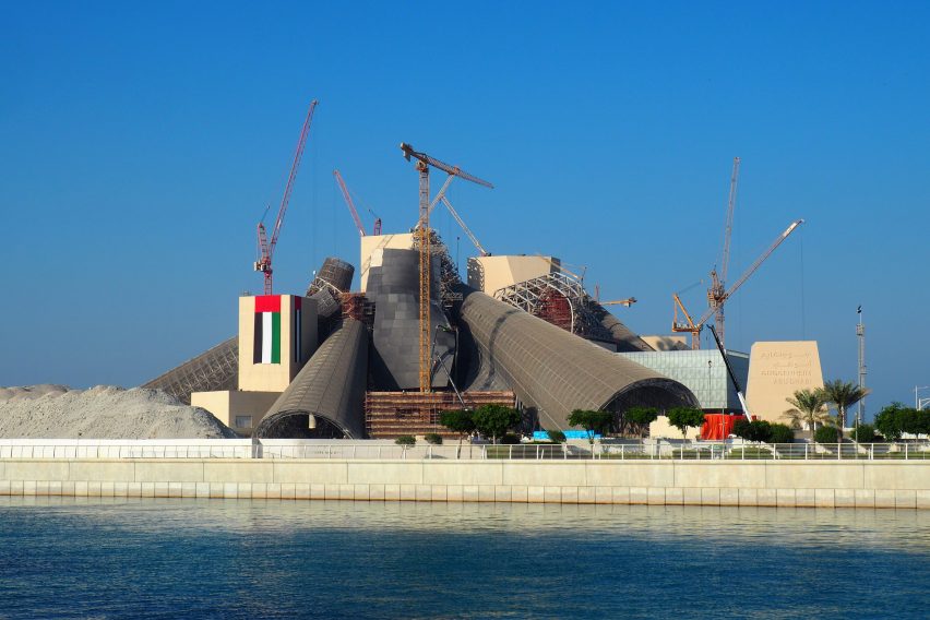 Guggenheim Abu Dhabi is nearing completion
