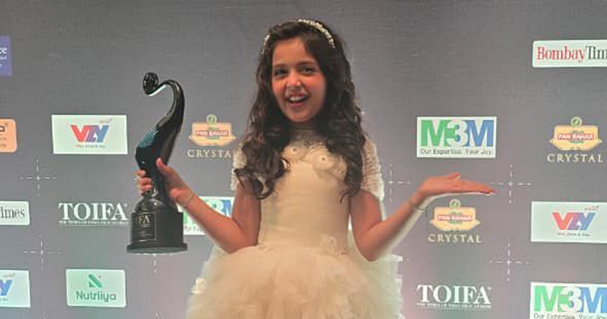 Dubai girl Kashvi Majmundar triumphs at TOIFA with Best debut win in Samantha Ruth Prabhu spy show