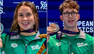 Walshe wins silver and Wiffen bags bronze at European Short Course Championships