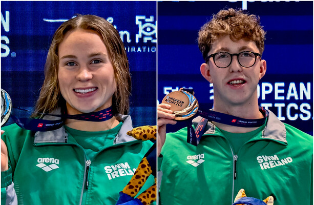 Walshe wins silver and Wiffen bags bronze at European Short Course Championships