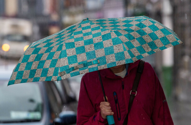 Seven counties will be under a Status Yellow rain warning tonight