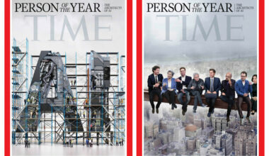 Time's Person of the Year — they're not a person, love em dashes, and gave us ideas in threes
